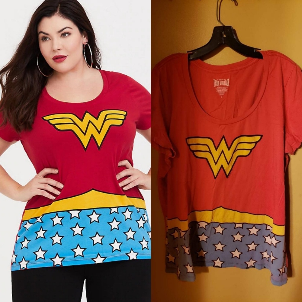 Torrid size 3 Wonder Woman costume t shirt